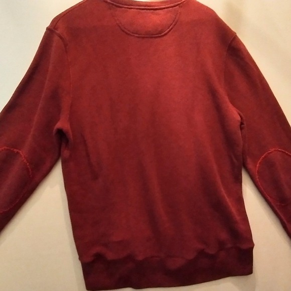 Buffalo David Bitton-crew neck pullover sweatshirt size xl burgundy color - Picture 8 of 11